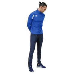 Core Sweat Half Zip Blue