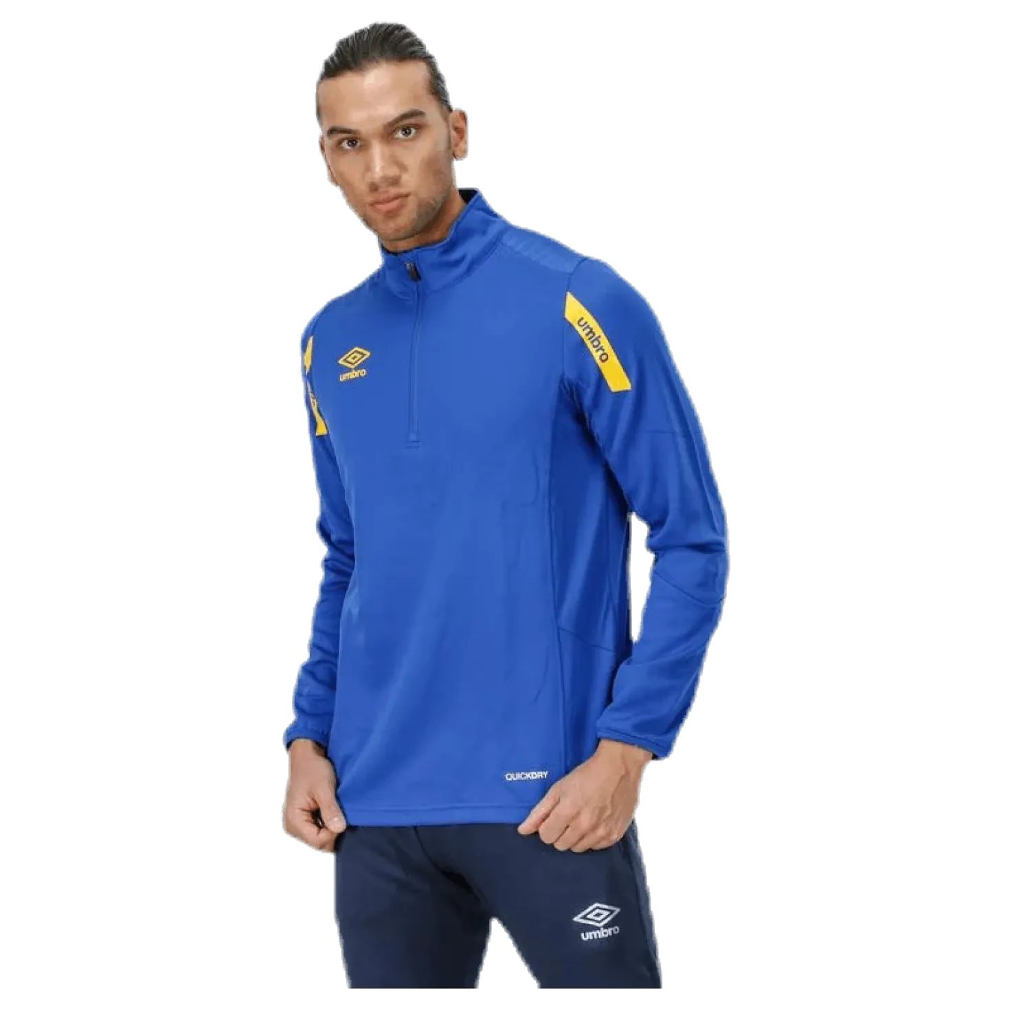Core Sweat Half Zip Blue/Yellow