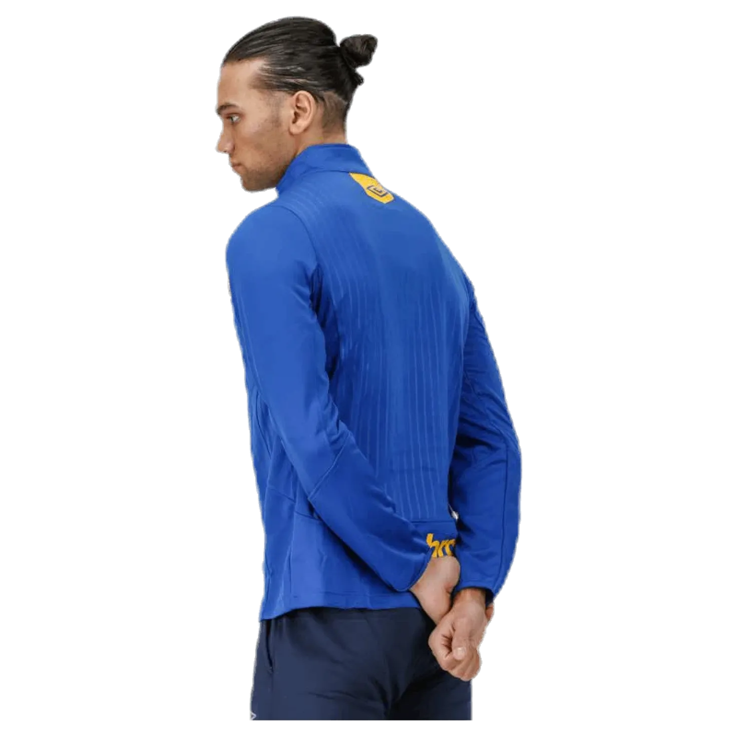 Core Sweat Half Zip Blue/Yellow