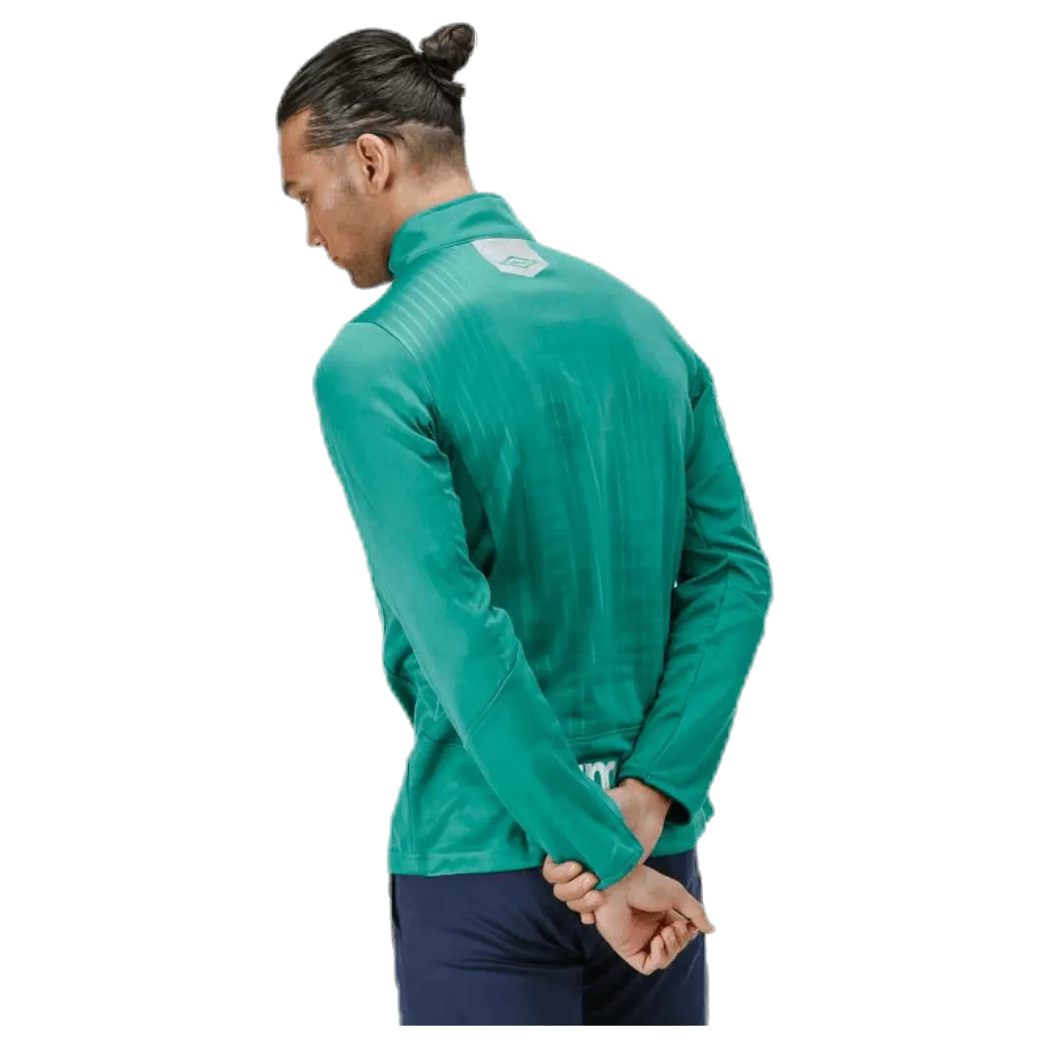 Core Sweat Half Zip Green