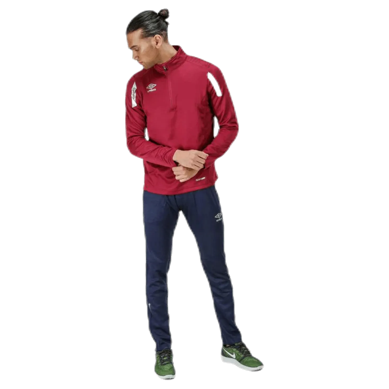 Core Sweat Half Zip Red