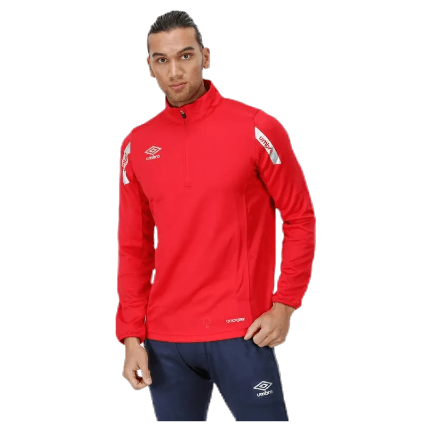 Core Sweat Half Zip Red