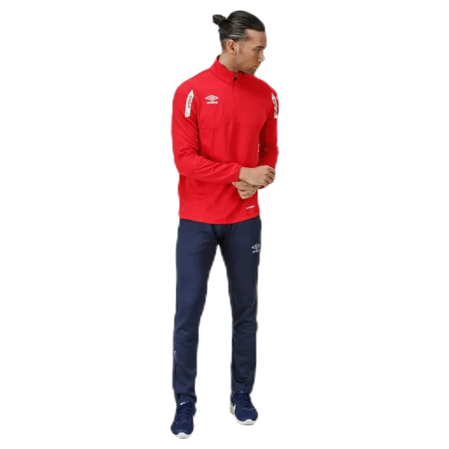 Core Sweat Half Zip Red
