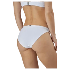 Core Textured Classic Bikini Bottom White