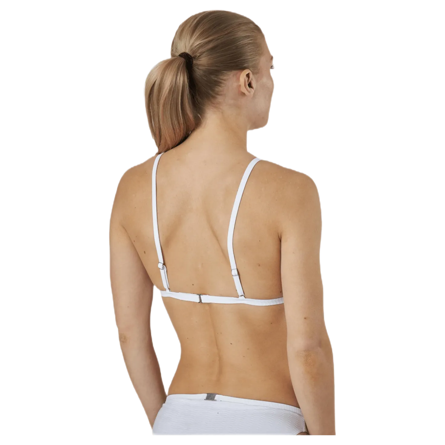 Core Textured Triangle-Rp White