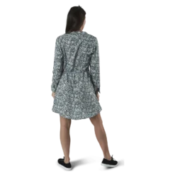Cory L/S V-Neck Tunic Wvn Blue