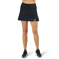 Court Jersey Skort Black
