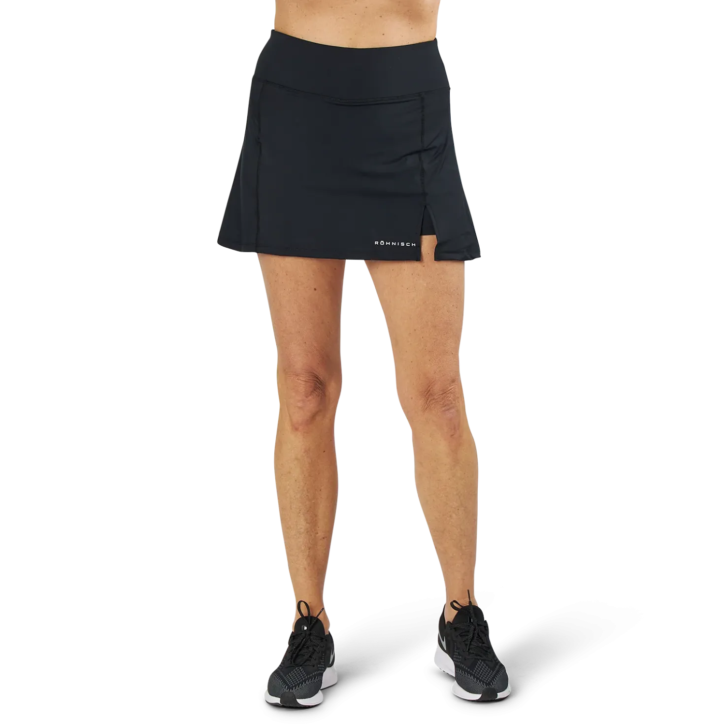 Court Jersey Skort Black