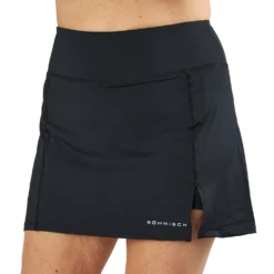 Court Jersey Skort Black