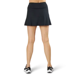 Court Jersey Skort Black