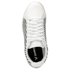 CourtsetT W Woven White/Black