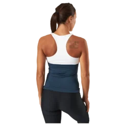 Court Tank Top Navy/white