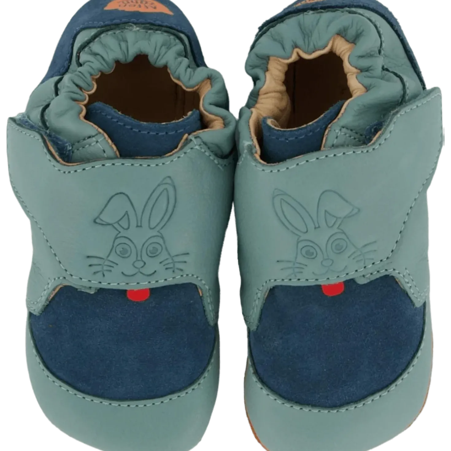 Crawling Shoe Leather Crawly Bunny
