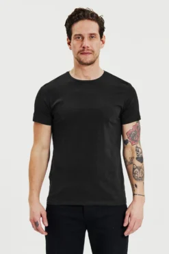 Crew-Neck 2-pack Black