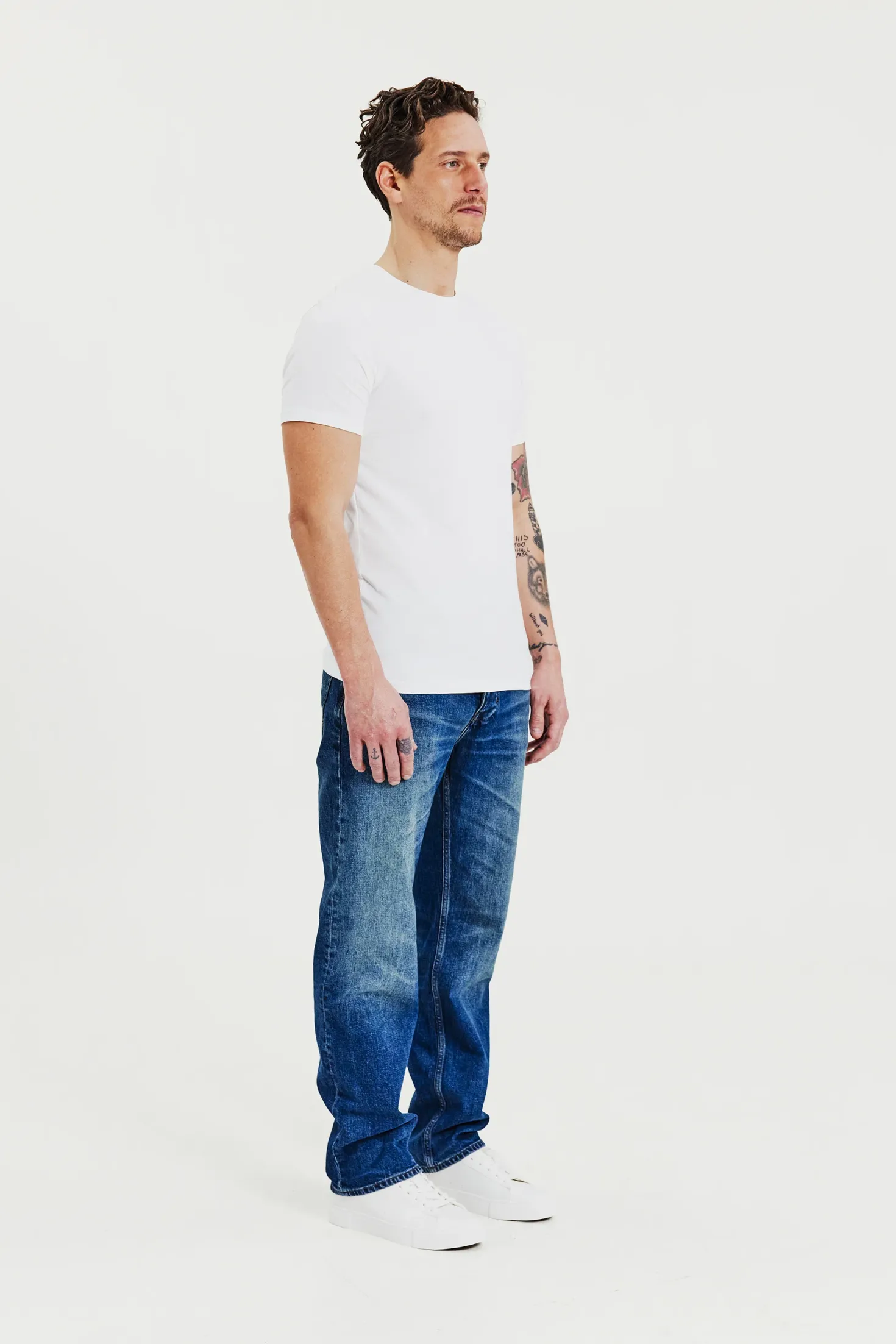Crew-Neck 2-pack White