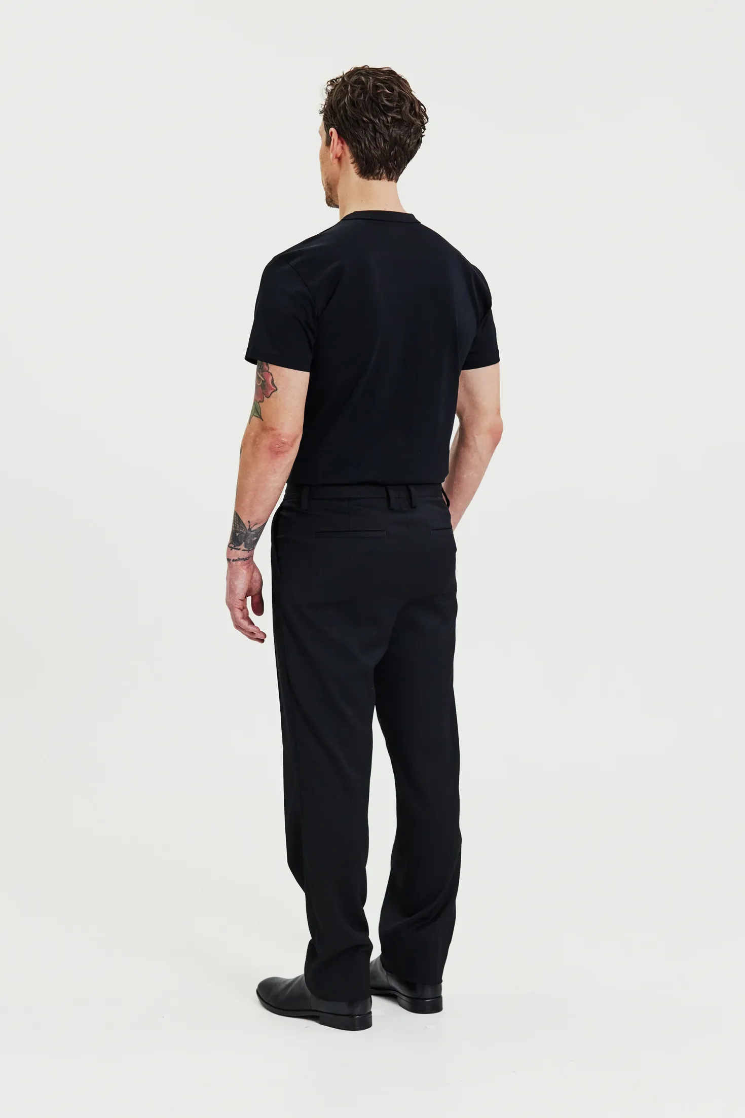 Crew-Neck Pima Black