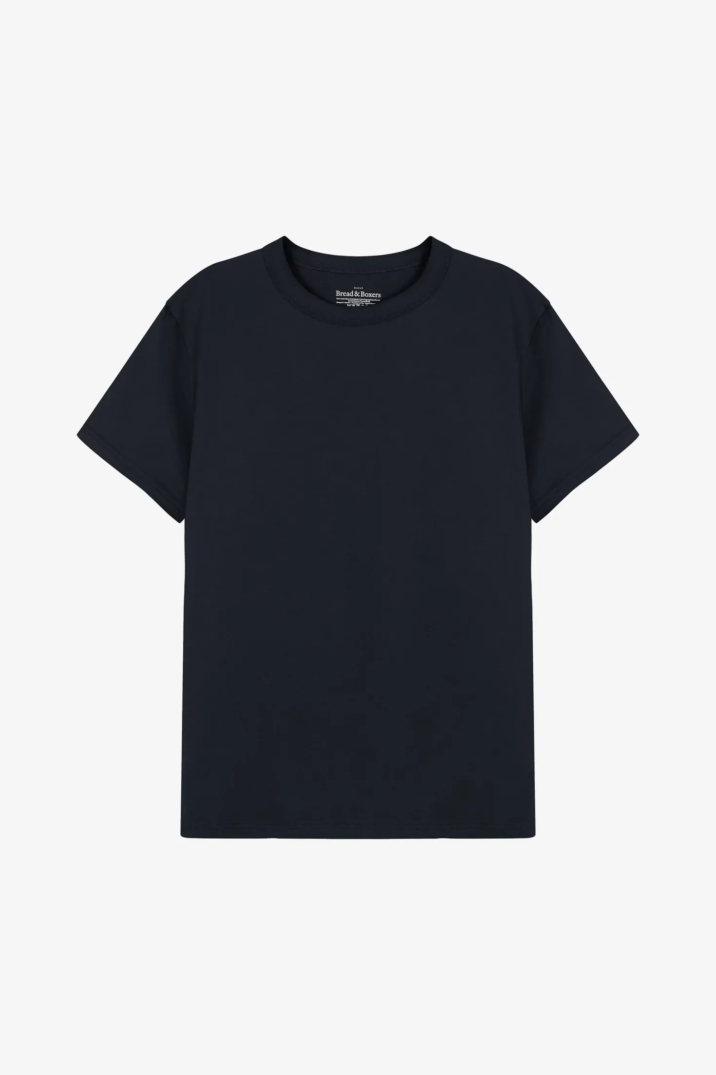 Crew-Neck Pima Black