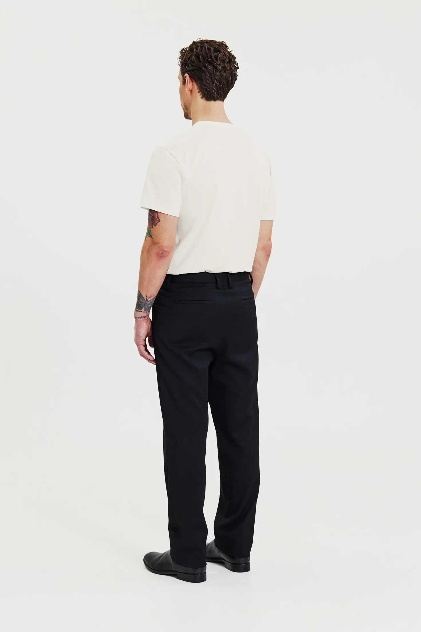 Crew-Neck Pima Ivory