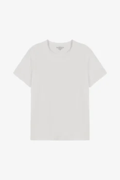 Crew-Neck Pima Ivory
