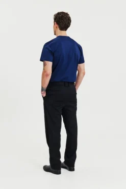 Crew-Neck Pima Navy Blue