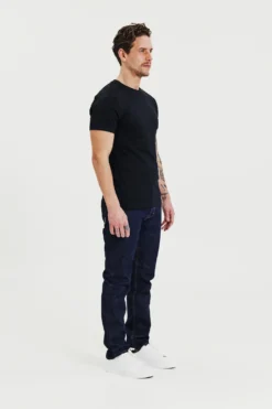 Crew-Neck regular Black