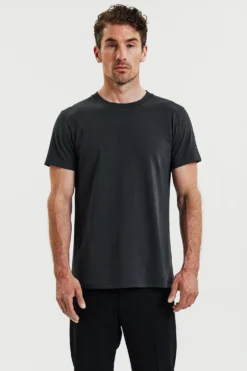 Crew-Neck regular Charcoal