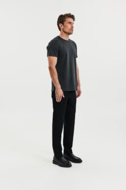 Crew-Neck regular Charcoal