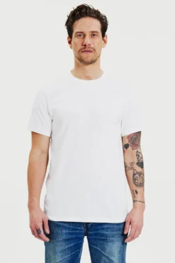 Crew-Neck regular White