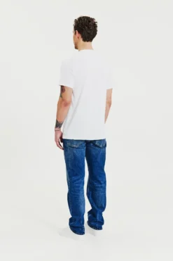 Crew-Neck regular White