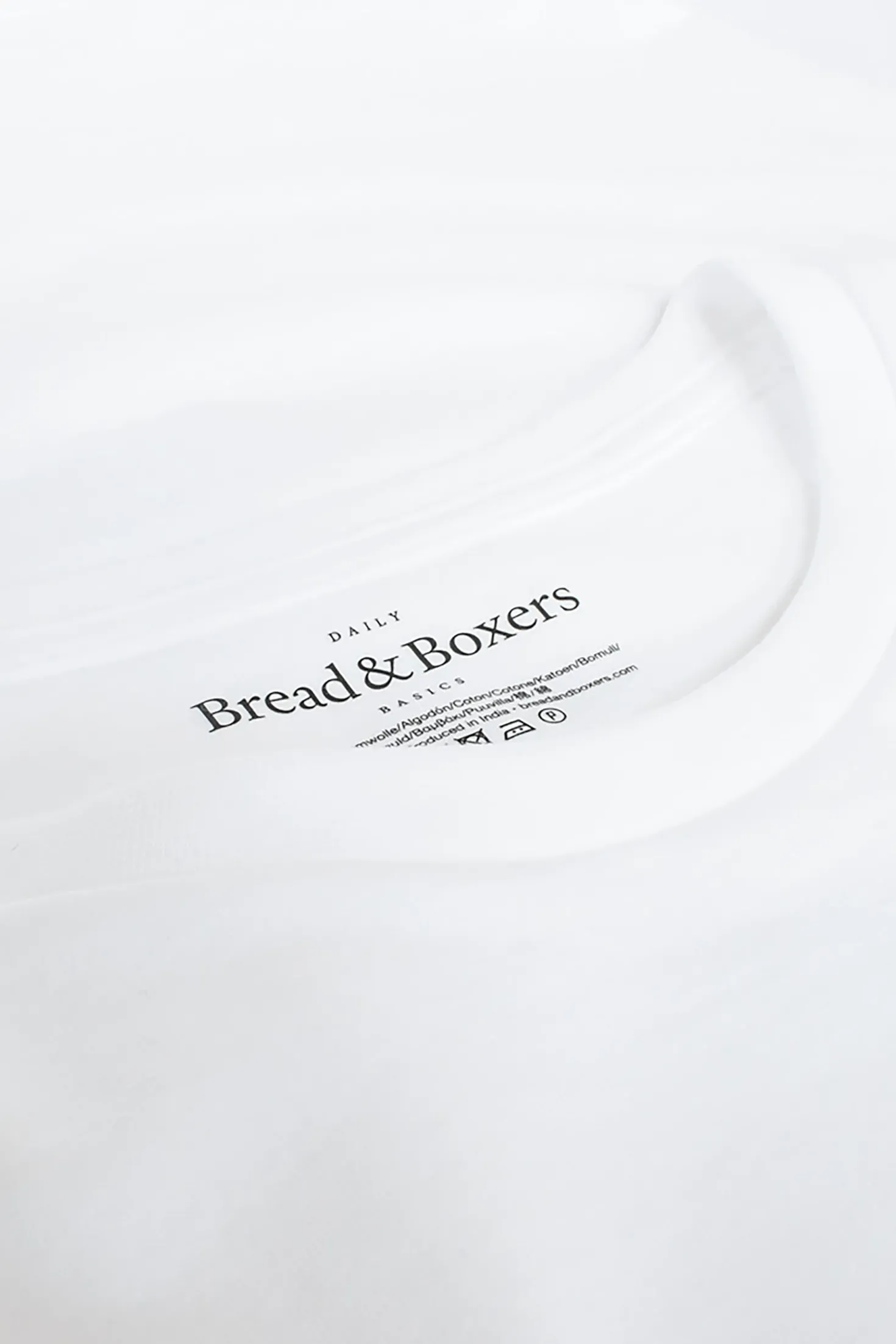 Crew-Neck regular White