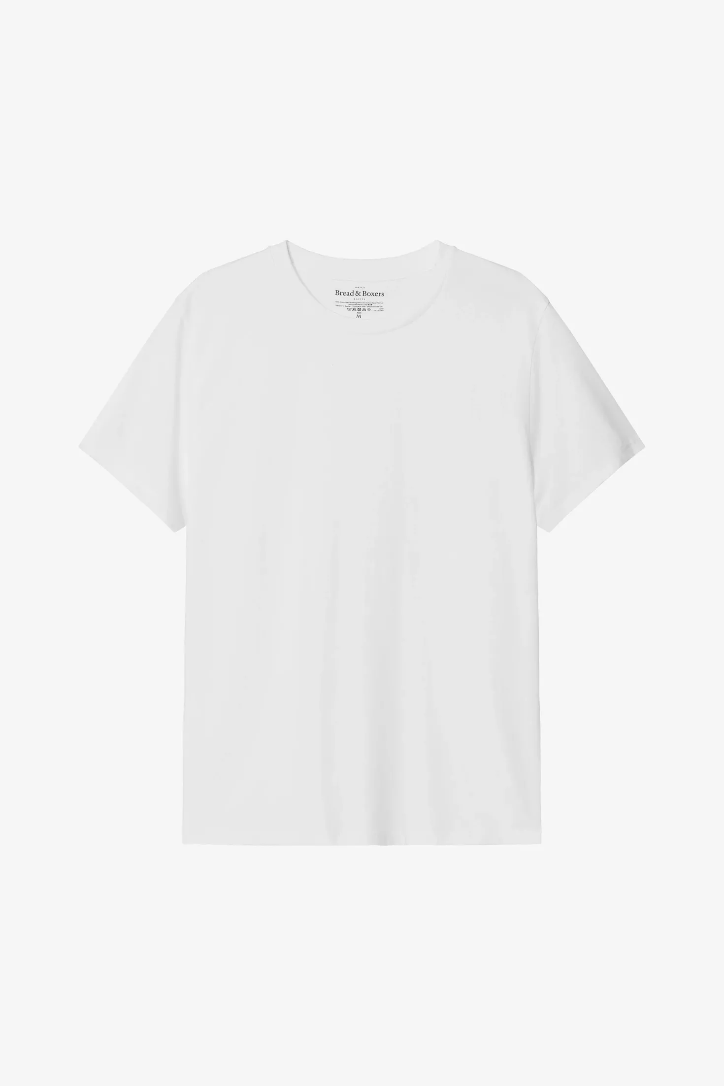 Crew-Neck regular White