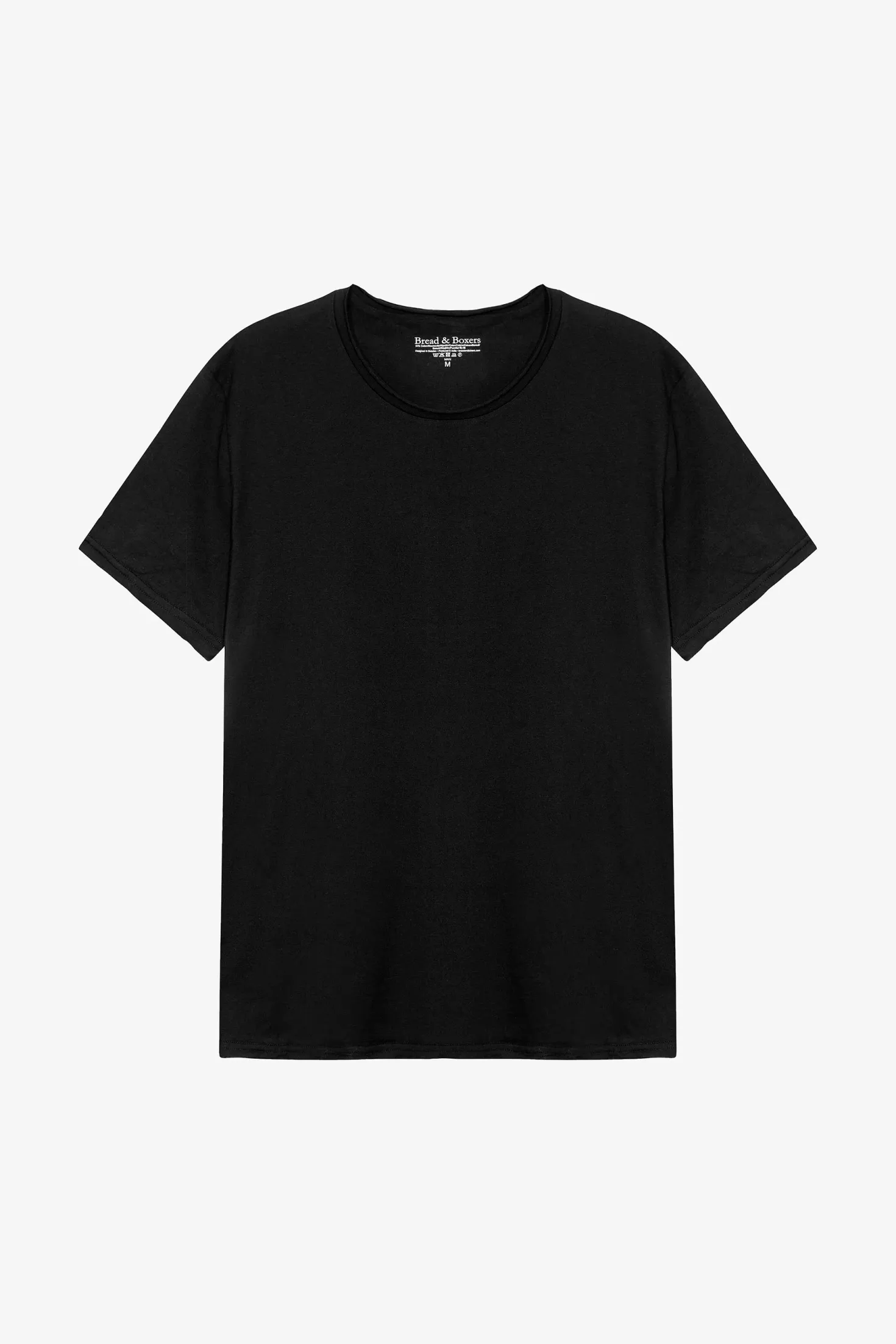 Crew-Neck relaxed Black