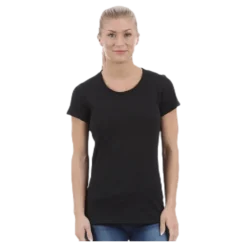Crew-Neck Relaxed Black