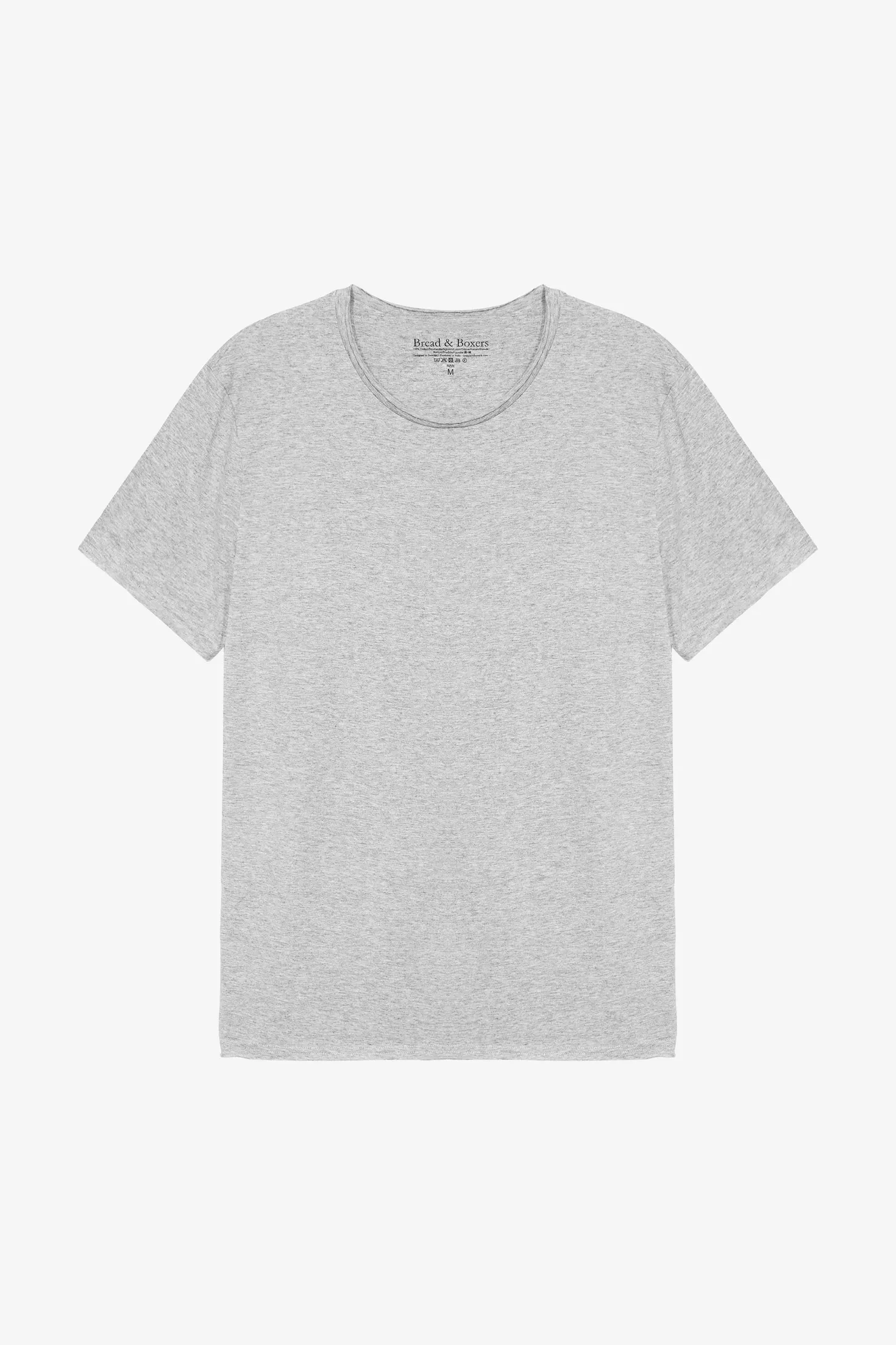 Crew-Neck relaxed Grey Melange