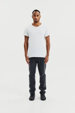 Crew-Neck relaxed White