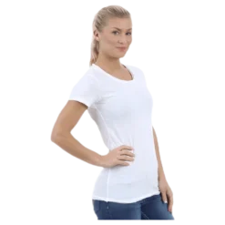 Crew-Neck Relaxed White