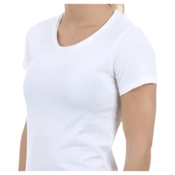 Crew-Neck Relaxed White