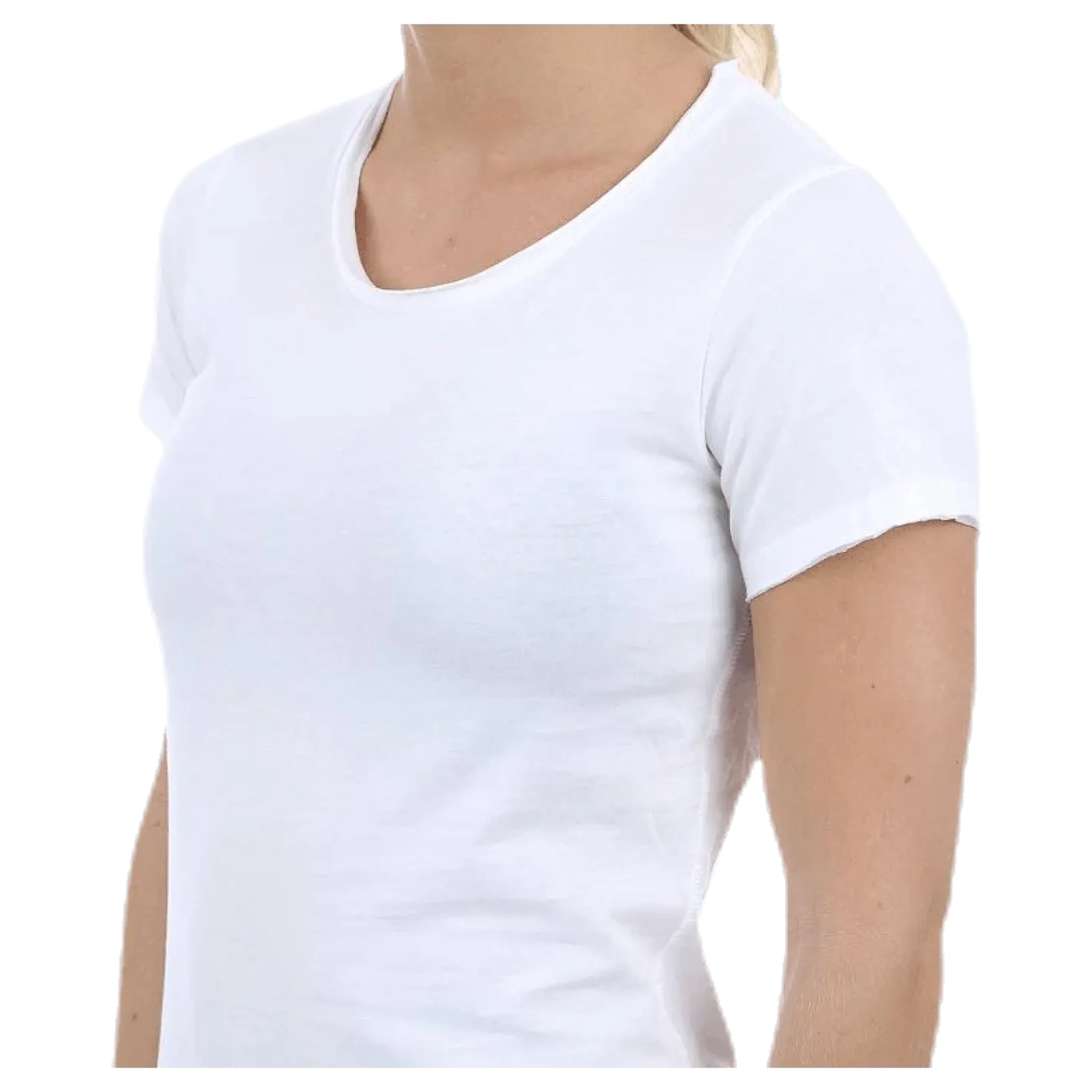 Crew-Neck Relaxed White