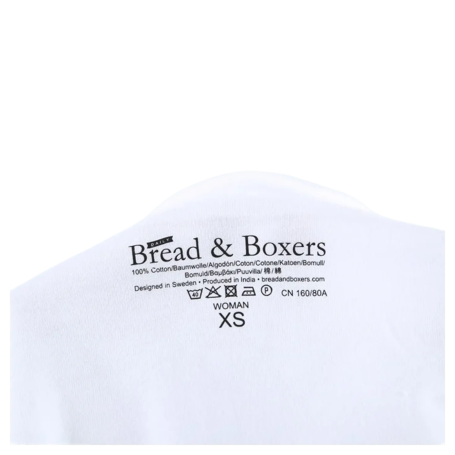 Crew-Neck Relaxed White