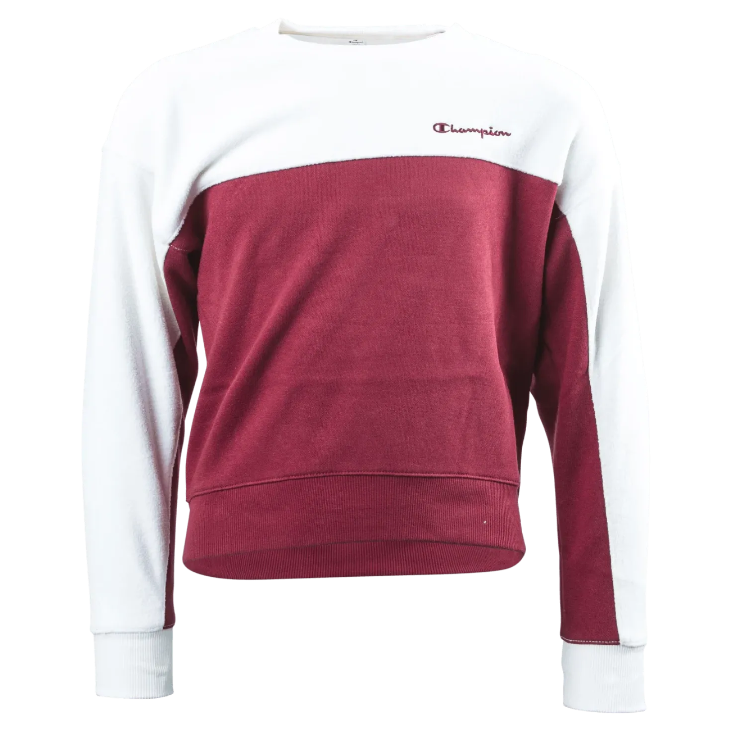 Crewneck Sweatshirt Jr Pink/White