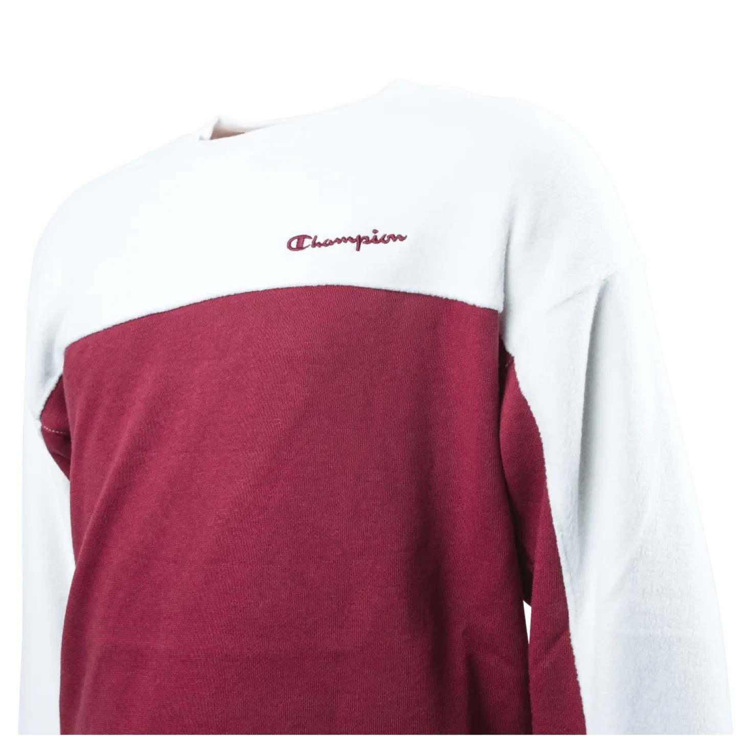 Crewneck Sweatshirt Jr Pink/White