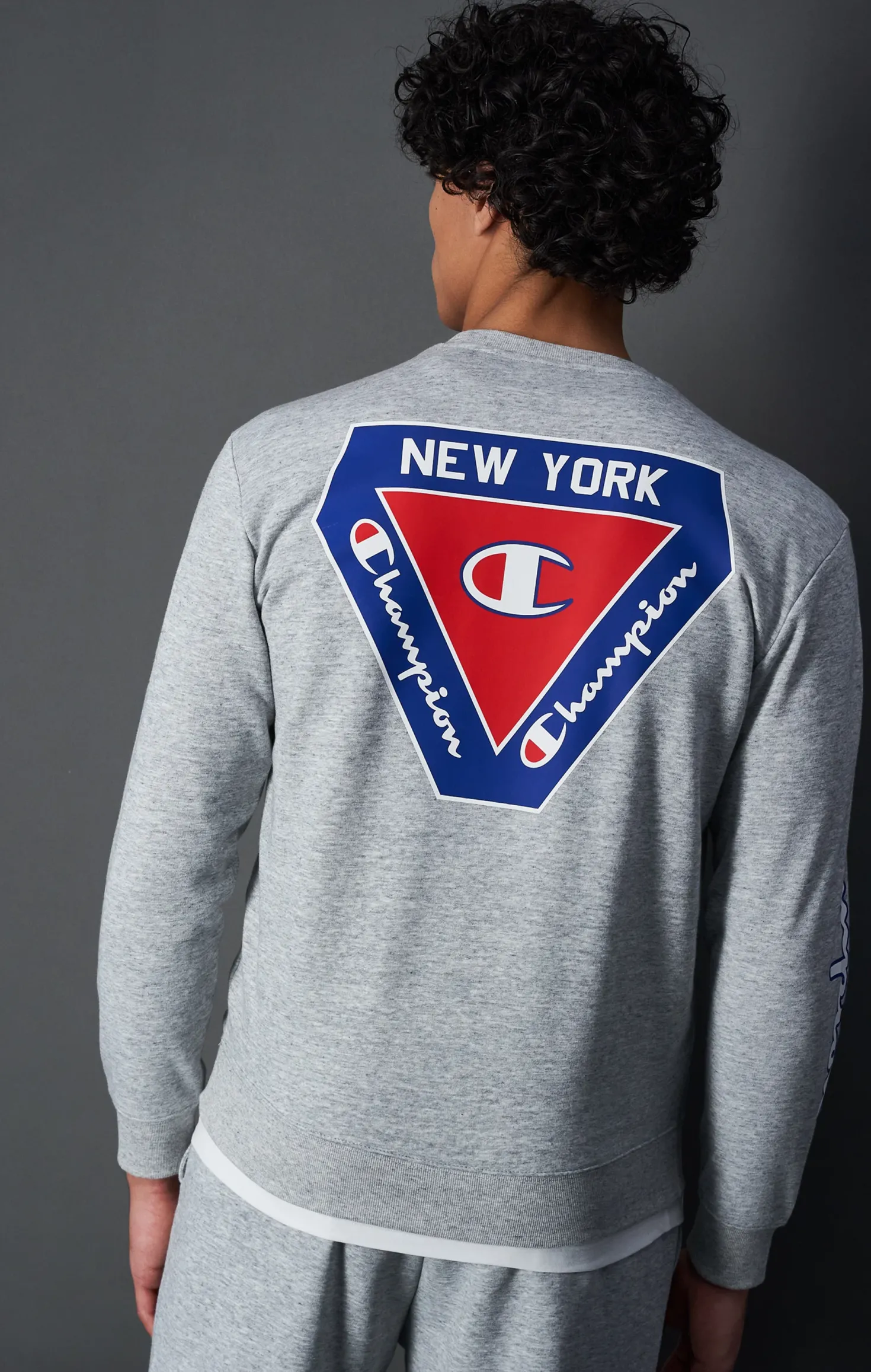 Crewneck Sweatshirt New Oxford Grey Melange