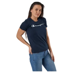 Crewneck T-Shirt Blue