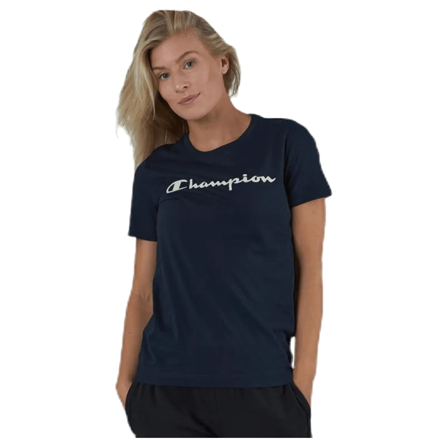 Crewneck T-Shirt Blue