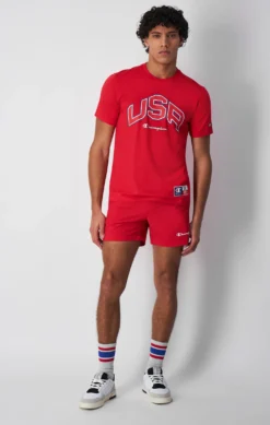 Crewneck T-shirt True Red