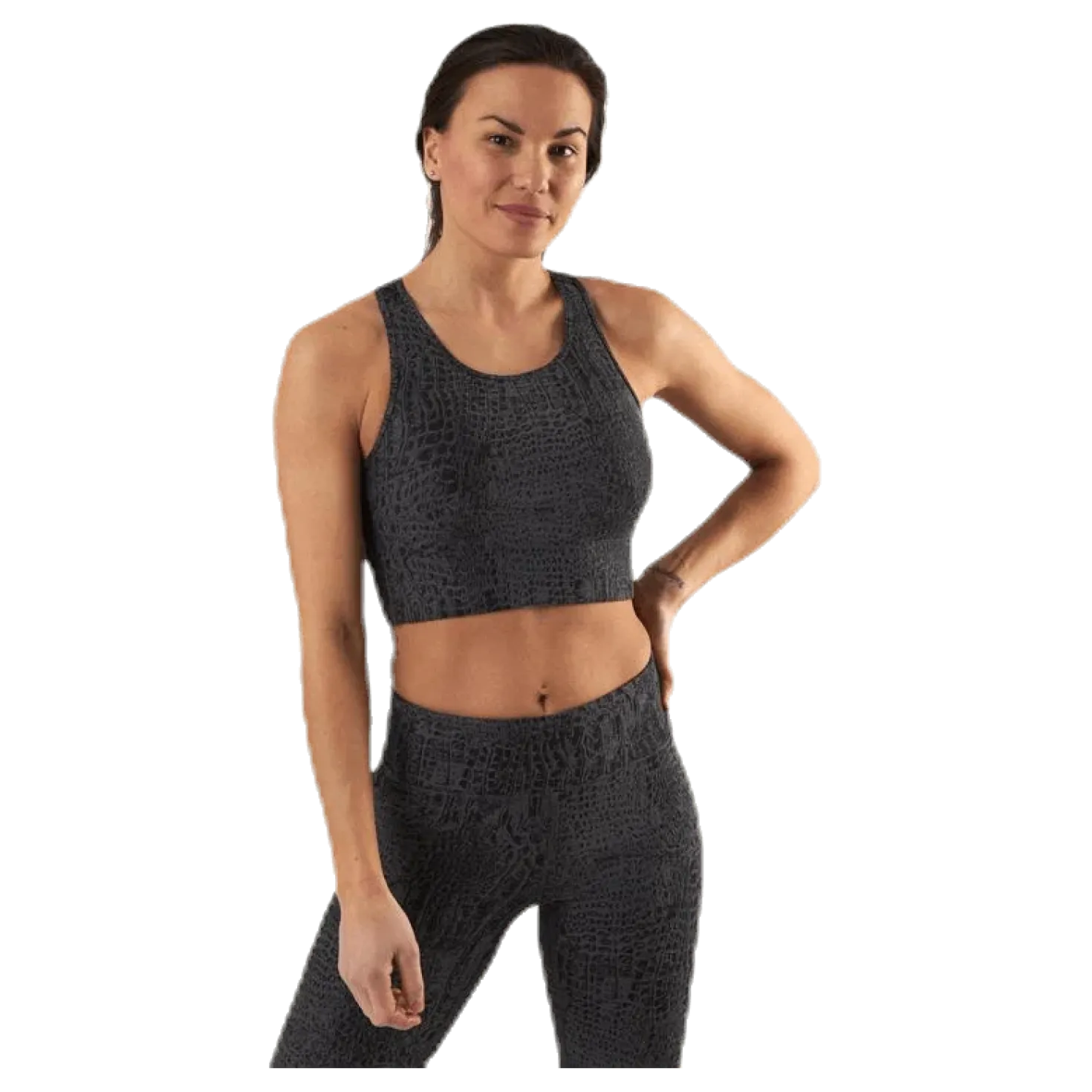 Croco Sport Top Grey
