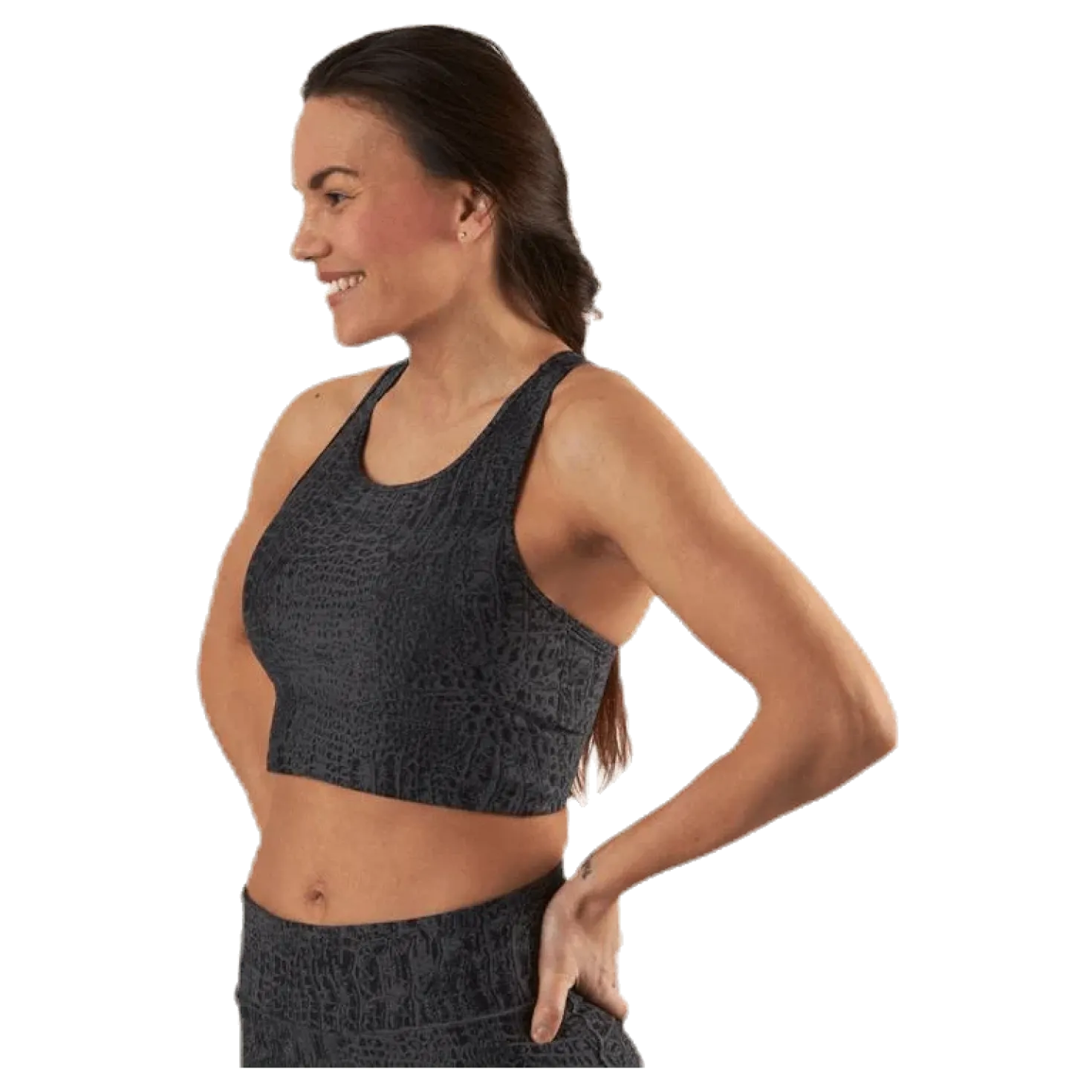 Croco Sport Top Grey