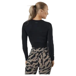 Crop Long Sleeve Black