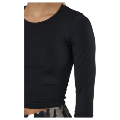 Crop Long Sleeve Black
