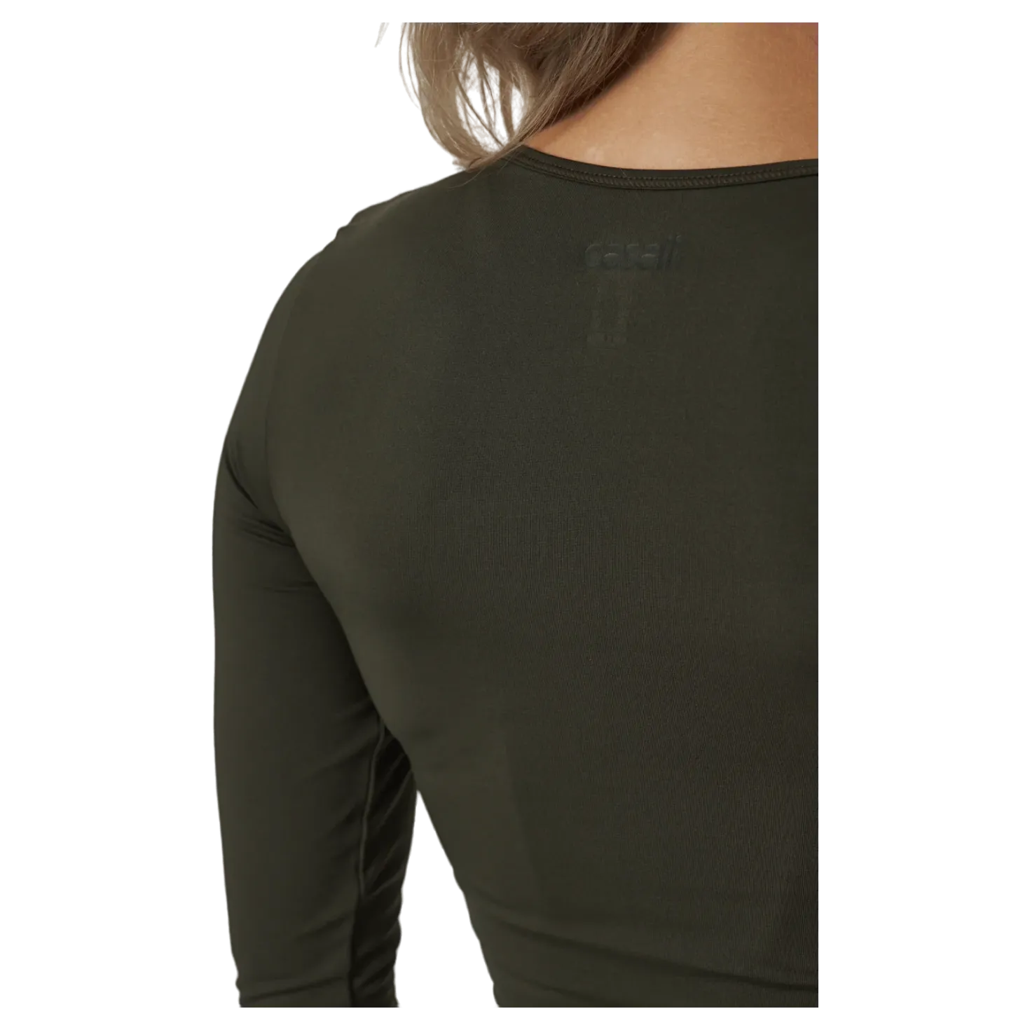 Crop Long Sleeve Forest Green